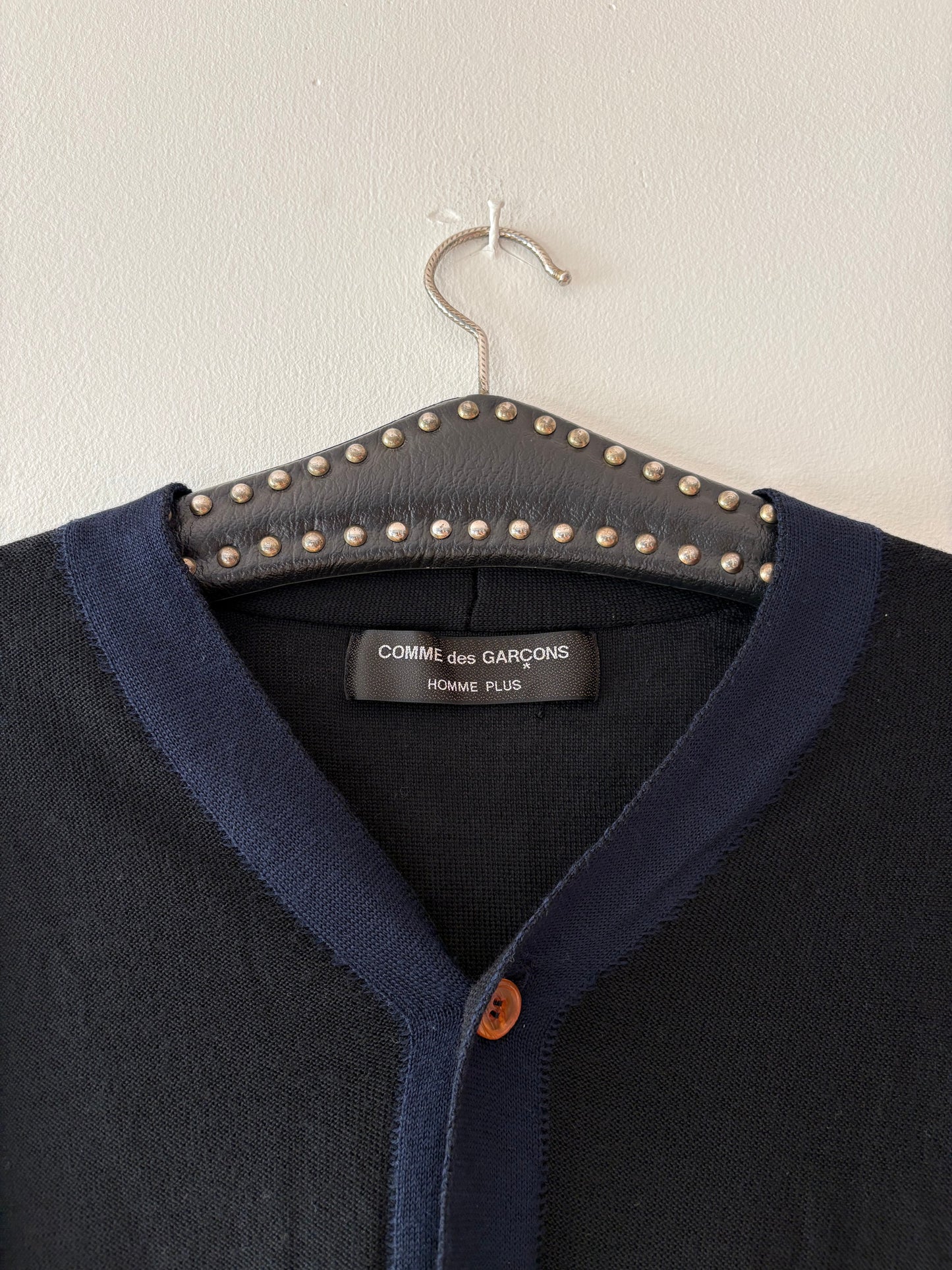 Deconstructed cardigan