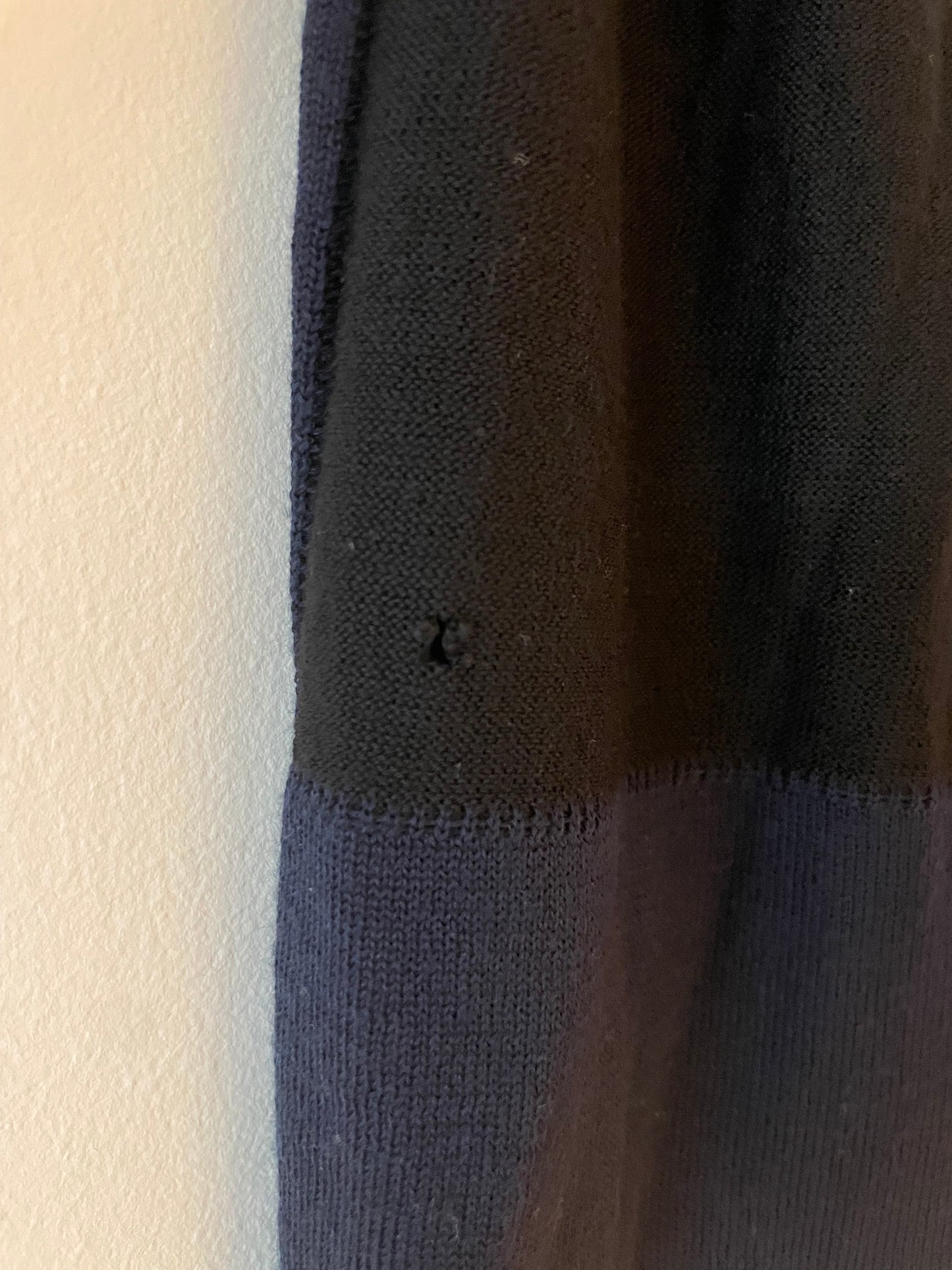 Deconstructed cardigan